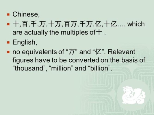 英语中万、十万、百万、千万、亿、十亿、百亿、千亿怎么表达？（一用英语怎么说）